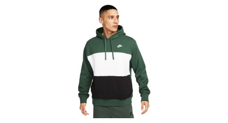 Sweat a capuche nike club color block vert - Comme neuf sur Alltricks