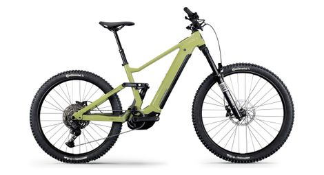Vtt electrique tout suspendu lapierre overvolt am 5 8 shimano cues 11v 800wh mx  29 27 5    vert 2025