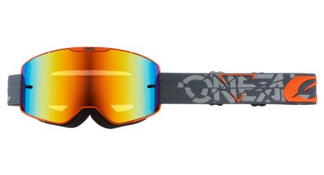 Masque o neal b 20 strain v 22 gris orange   radium rouge