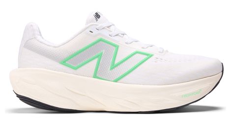 Chaussures Running New Balance Fresh Foam X 1080 v14 Blanc/Vert Homme