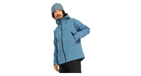Veste randonnee hardshell homme cavalls bleu