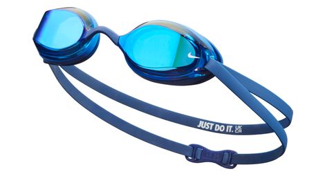 Lunettes de natation nike swim legacy comfort mirrored bleu