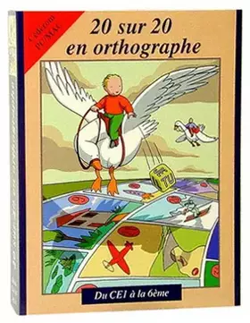 20 sur 20 en orthographe du CE 1 à la sixième 6e Bon état -  reconditionné disponible sur Ammareal