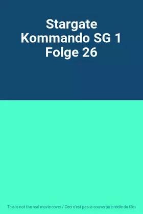 Stargate Kommando SG 1 Folge 26 Bon état -  reconditionné disponible sur Ammareal