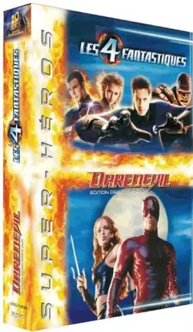 Les 4 fantastiques / Daredevil - Coffret 2 DVD - Tim Story et Mark Steven Johnson Bon état -  reconditionné disponible sur Ammareal