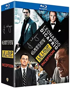 Leonardo Dicaprio : Le Loup de Wall Street + Gatsby Le Magnifique + Inception + J. Edgar [Blu-Ray] - Martin, Luhrmann, Baz, Nolan, Christopher et Eastwood, Clint Scorsese Bon état -  reconditionné disponible sur Ammareal
