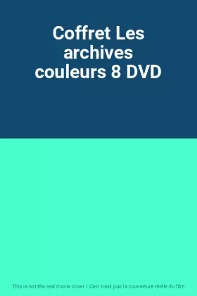 Coffret Les archives couleurs 8 DVD Bon état -  reconditionné disponible sur Ammareal