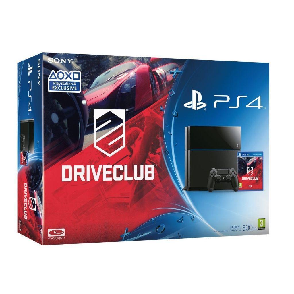 Acheter PlayStation 4 500Go - Noir + Drive Club Reconditionné - 172,80 € PlayStation 4 500Go - Noir + Drive Club Reconditionné - Sony reconditionné disponible sur Backmarket