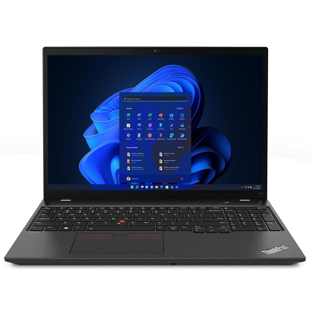 Lenovo ThinkPad T16 G1 16"" Core i7 3.4 GHz - SSD 512 Go - 32 Go QWERTY - Anglais Reconditionné - Lenovo reconditionné disponible sur Backmarket