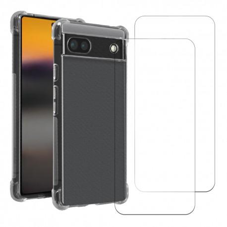 Acheter Coque Google Pixel 6a et 2 écrans de protection - TPU - Transparent Reconditionné - 22,99 € Coque Google Pixel 6a et 2 écrans de protection - TPU - Transparent Reconditionné - N/A reconditionné disponible sur Backmarket