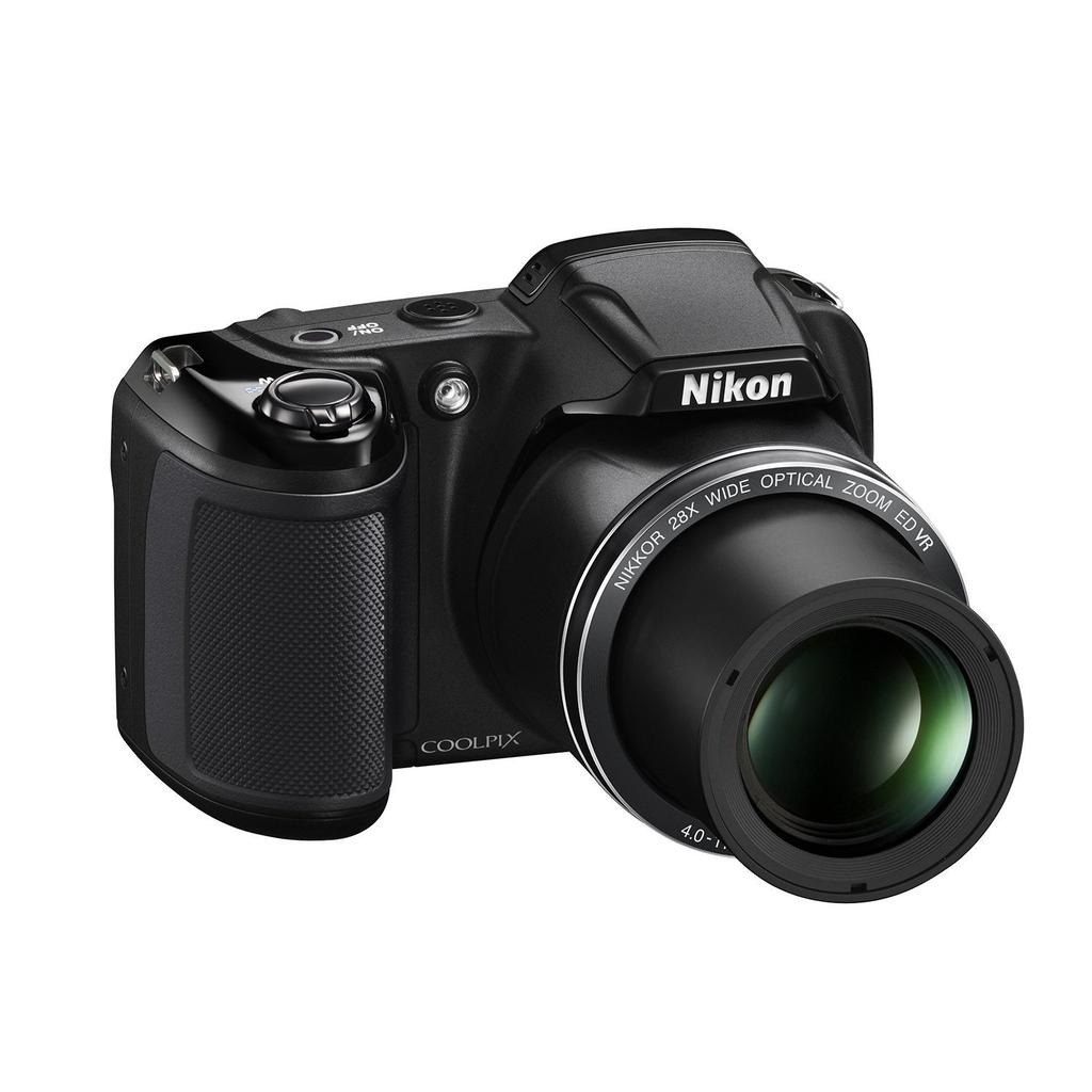Bridge - Nikon Coolpix L340 - Noir + Objctif Nikon Nikkor Wide zoom optical 4-112mm f/3.1-5.9 Reconditionné - Nikon reconditionné disponible sur Backmarket