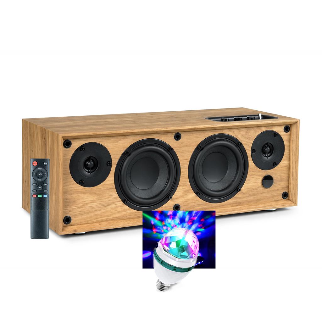 Enceinte Bluetooth Thomson WS702 - Marron Reconditionné - Thomson reconditionné disponible sur Backmarket