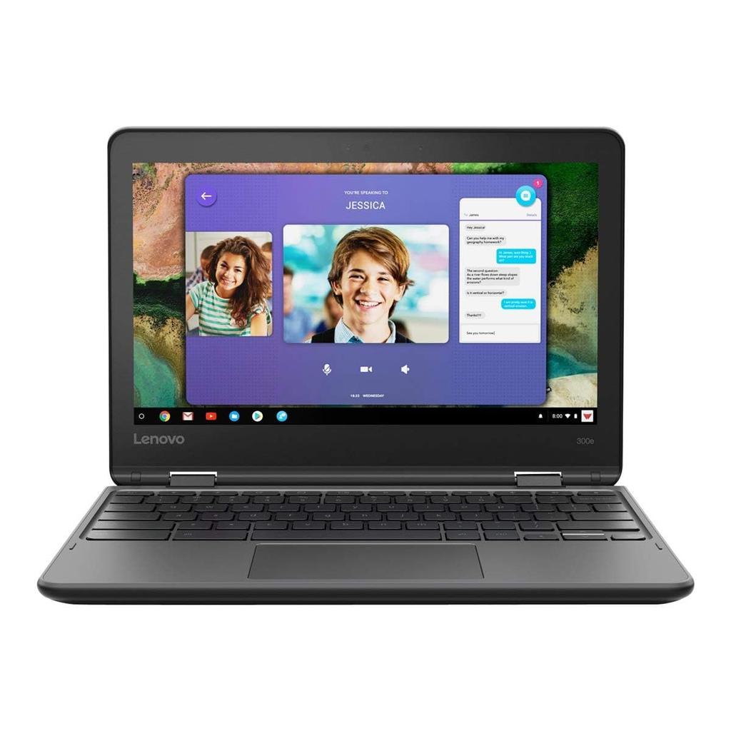 Lenovo 300E ChromeBook G2 MediaTek MT8173C 1.5 GHz 32Go eMMC - 4Go QWERTY - Suédois Reconditionné - Lenovo reconditionné disponible sur Backmarket