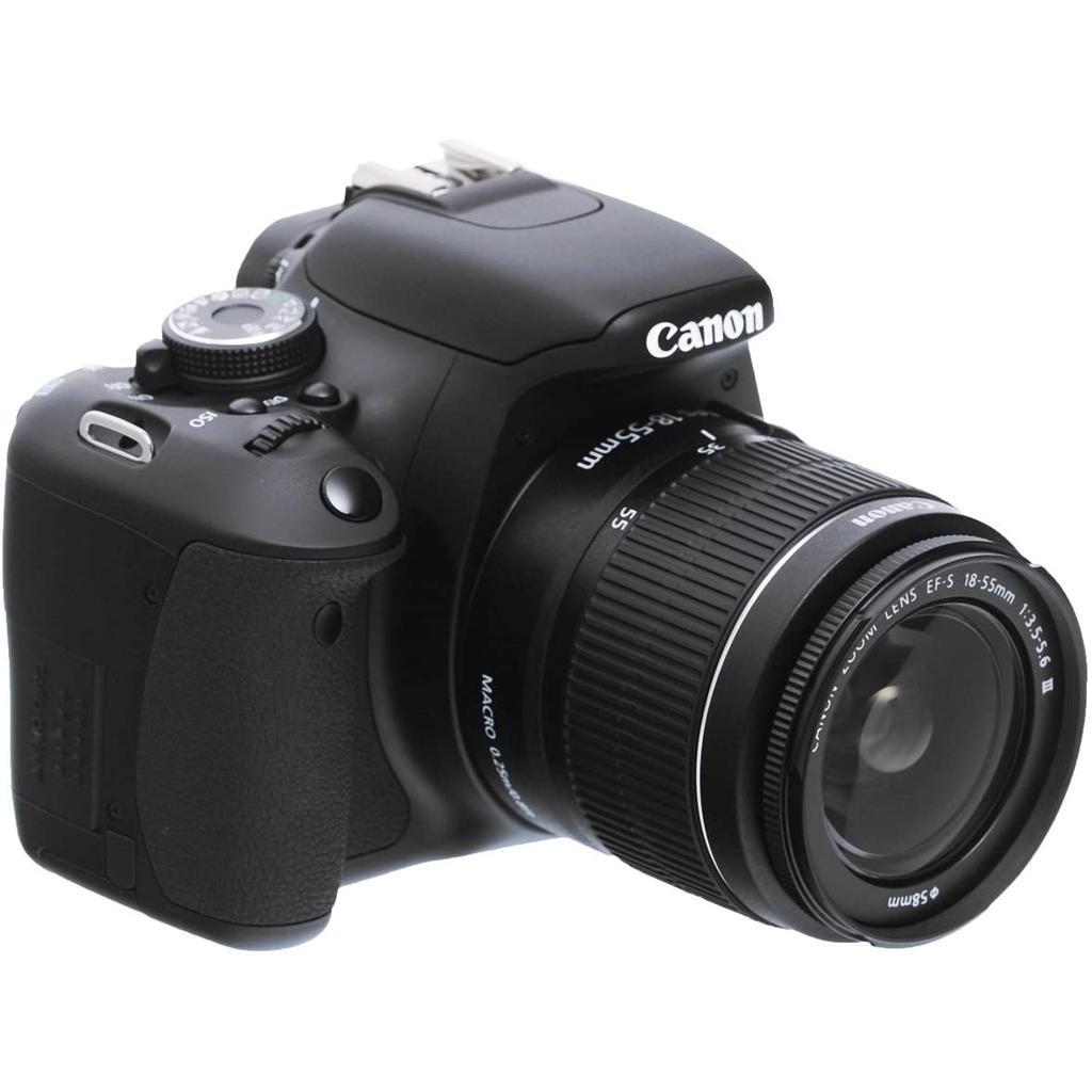 Reflex EOS 600D - Noir + Canon EF-S 18-55mm f/3.5-5.6 IS f/3.5-5.6 Reconditionné - Canon reconditionné disponible sur Backmarket