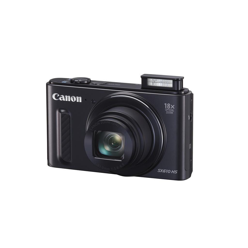 Compact PowerShot SX610 HS - Noir + Canon Canon Zoom Lens 25-450 mm f/3.8–6.9 Reconditionné - Canon reconditionné disponible sur Backmarket
