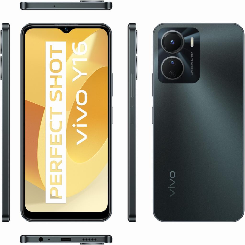 Vivo Y16 128 Go - Noir - Débloqué Reconditionné - Vivo reconditionné disponible sur Backmarket