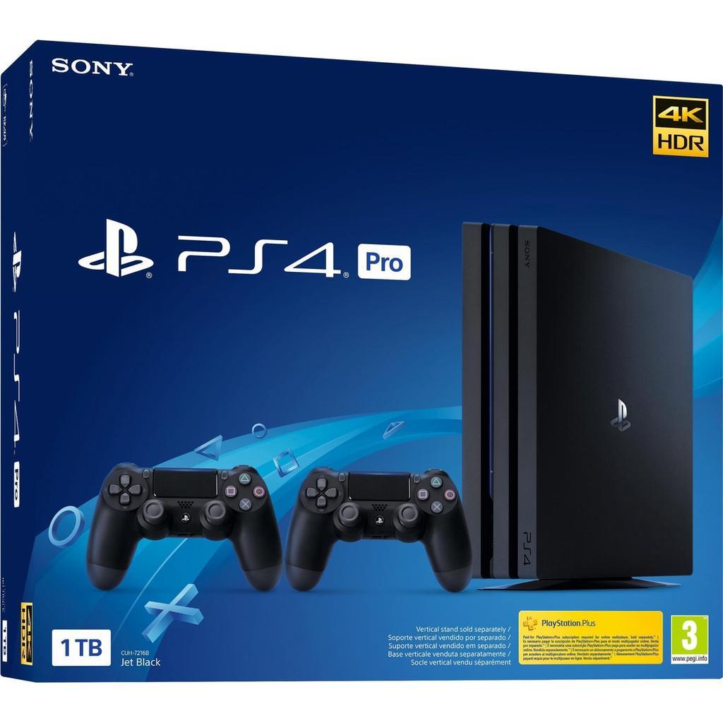 PlayStation 4 Pro 1000Go - Noir Reconditionné - Sony reconditionné disponible sur Backmarket