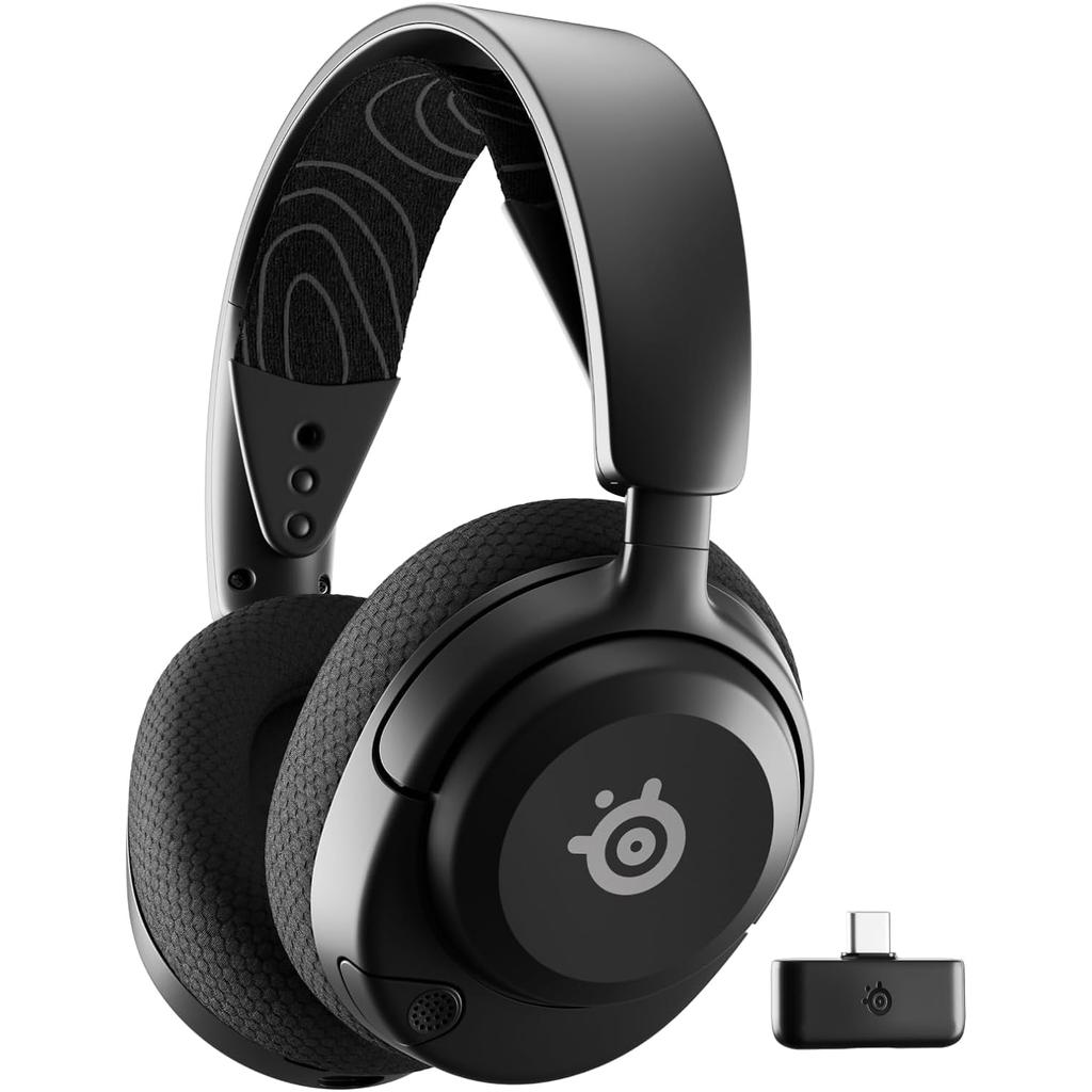 Casque réducteur de bruit gaming sans fil avec micro Steelseries Arctis Nova 5 - Noir Reconditionné - SteelSeries reconditionné disponible sur Backmarket