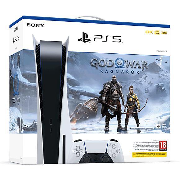 Acheter PlayStation 5 825Go - Blanc + God of War Ragnarok Reconditionné - 570,00 € PlayStation 5 825Go - Blanc + God of War Ragnarok Reconditionné - Sony reconditionné disponible sur Backmarket