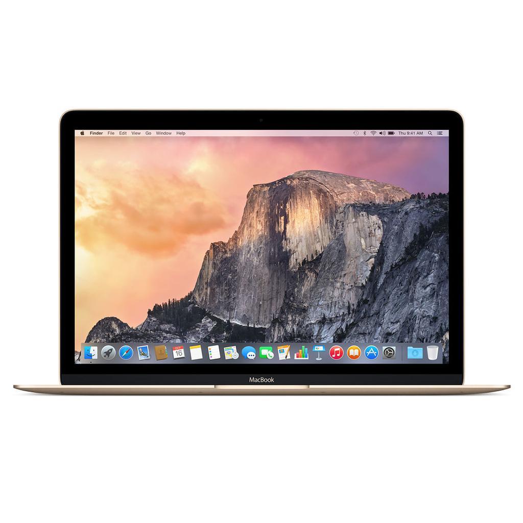 MacBook 12"" Retina (2017) - Core m3 1.2 GHz 256 SSD - 8 Go QWERTY - Anglais Reconditionné - Apple reconditionné disponible sur Backmarket