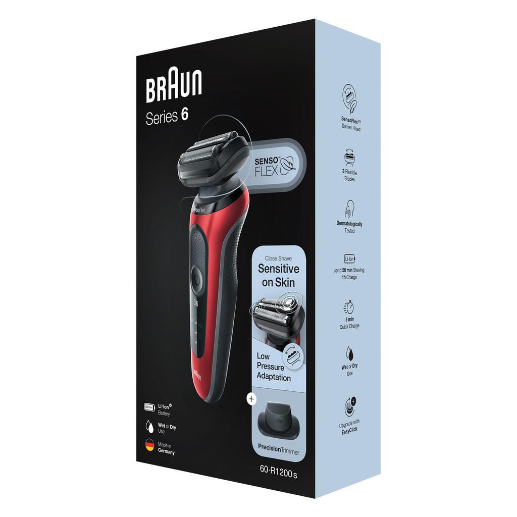 Rasoir Braun Series 6 60-R1200S  - Braun reconditionné disponible sur Backmarket