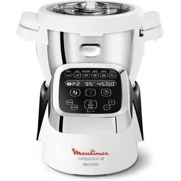 Robot cuiseur Moulinex Companion XL HF805 3,0000L -Blanc/Noir Reconditionné - Moulinex reconditionné disponible sur Backmarket