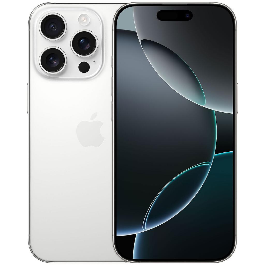 iPhone 16 Pro 128 Go - Titane Blanc - Débloqué