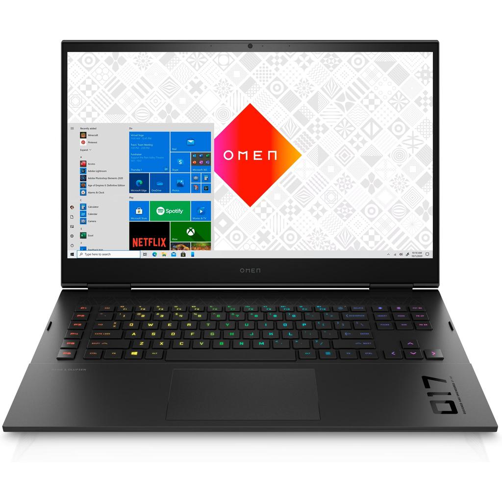 HP Omen 17-ck0065ng 17"" Core i7 2.3 GHz - SSD 512 Go - 16 Go QWERTZ - Allemand Reconditionné - Hewlett-Packard reconditionné disponible sur Backmarket