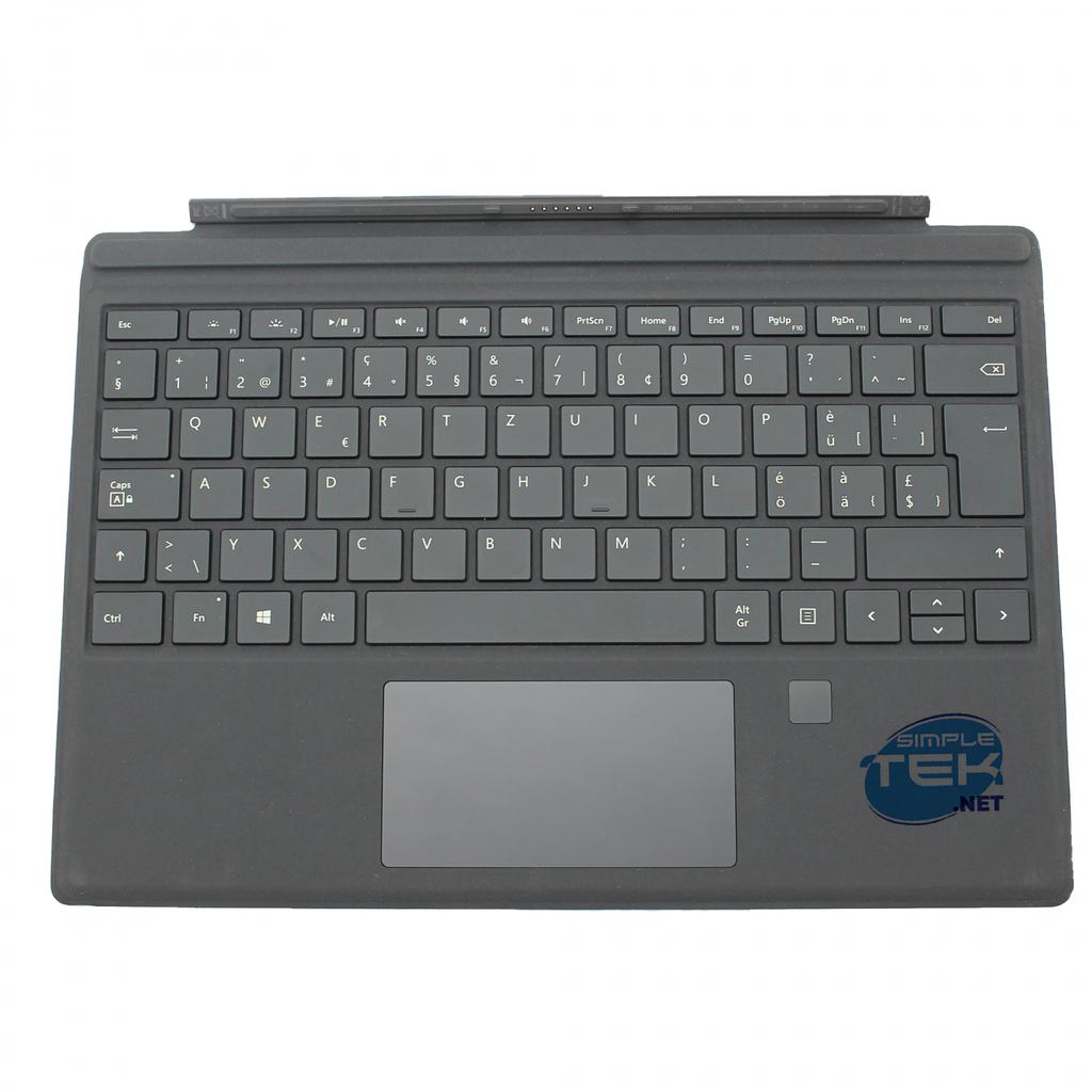 Clavier Microsoft QWERTZ Suisse rétroéclairé 12248  - Microsoft reconditionné disponible sur Backmarket