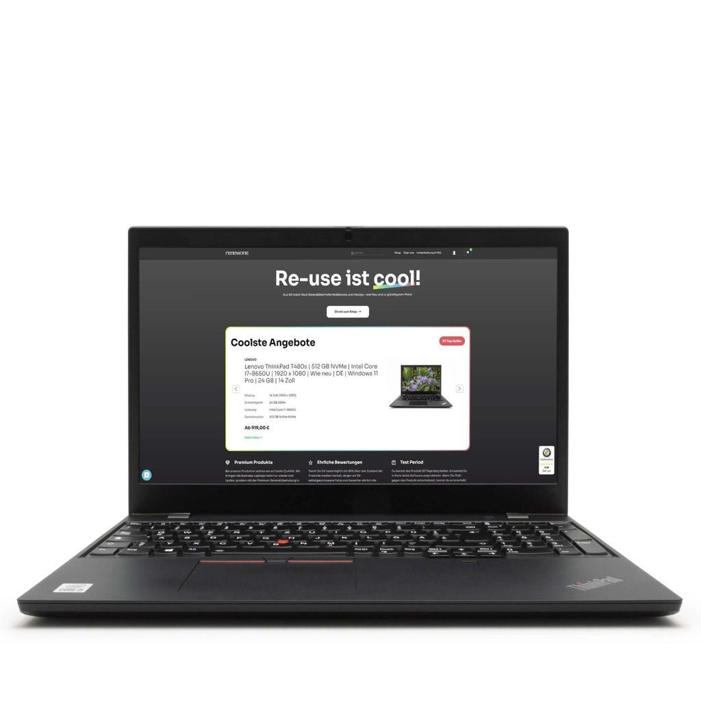 Lenovo ThinkPad L15 G1 15"" Core i5 1.6 GHz - SSD 2 To - 16 Go QWERTZ - Allemand Reconditionné - Lenovo reconditionné disponible sur Backmarket