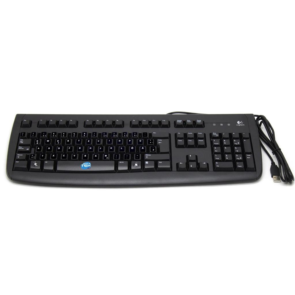 Clavier Logitech QWERTZ Allemand Deluxe 250 Reconditionné - Logitech reconditionné disponible sur Backmarket