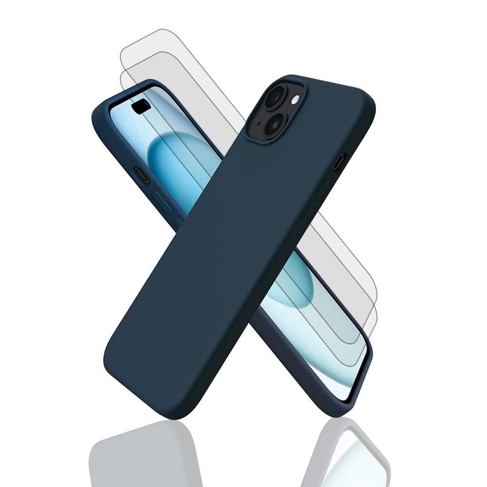Acheter Coque iPhone 15+ et 2 écrans de protection - Silicone - Bleu Reconditionné - 22,99 € Coque iPhone 15+ et 2 écrans de protection - Silicone - Bleu Reconditionné - N/A reconditionné disponible sur Backmarket