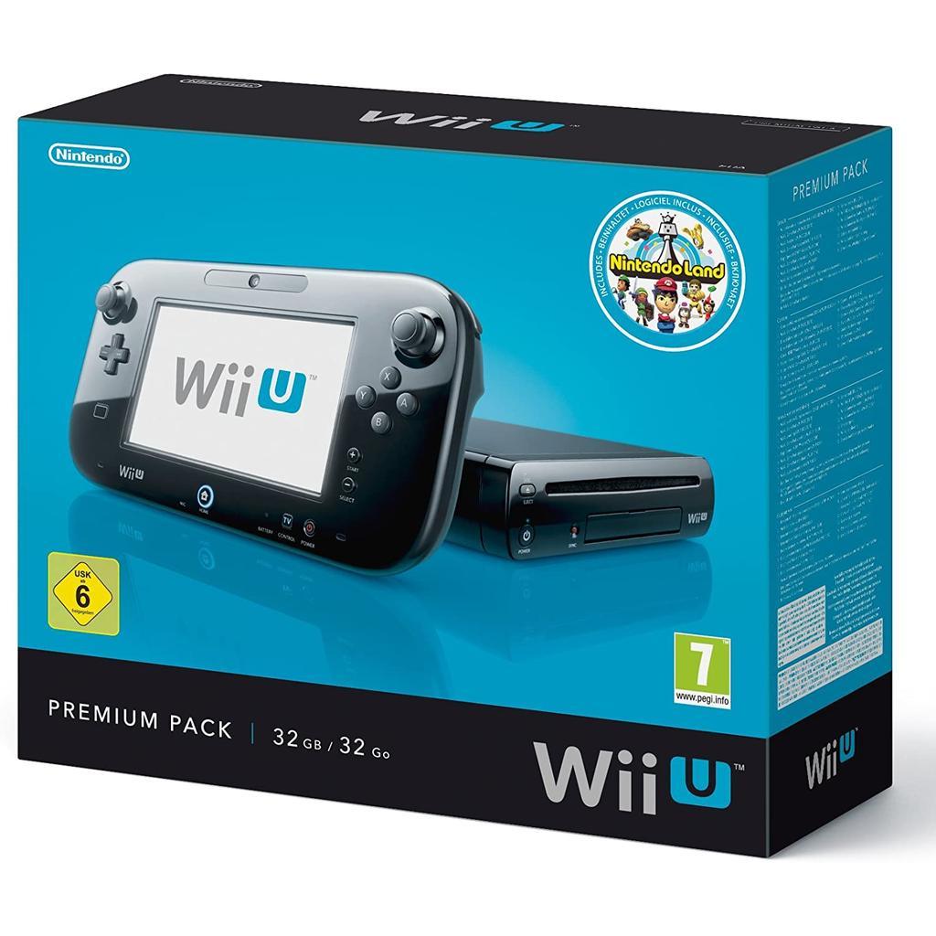 Wii U Premium 32Go - Noir Reconditionné - Nintendo reconditionné disponible sur Backmarket