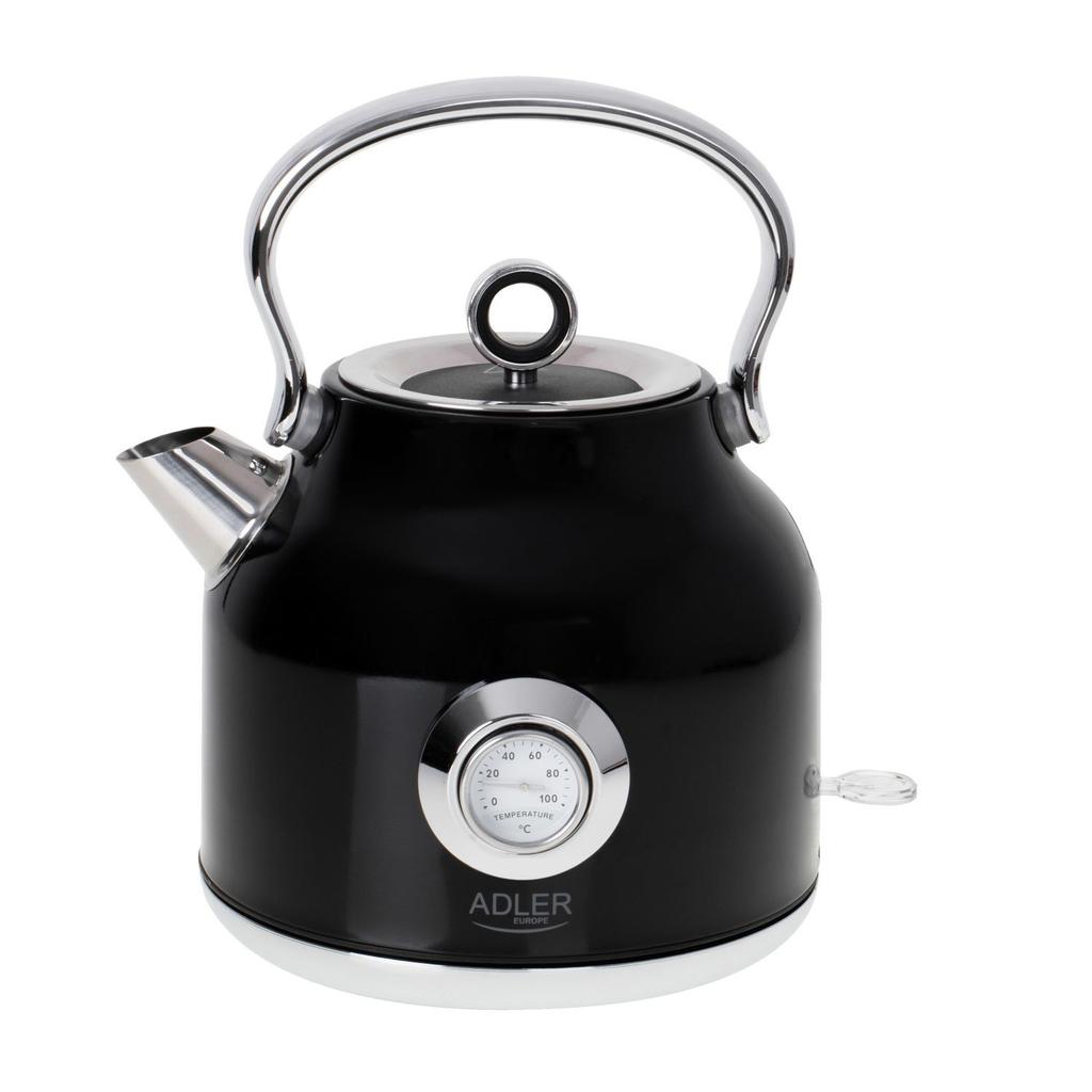 Adler AD 1346B Bouilloire avec thermomètre 1,7 STRIX Coloris Noire Noir L - Bouilloire électrique Reconditionné - N/A reconditionné disponible sur Backmarket