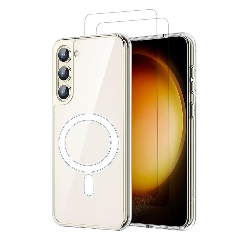 Coque Galaxy S23 et 2 écrans de protection - TPU - Transparent Reconditionné - N/A reconditionné disponible sur Backmarket