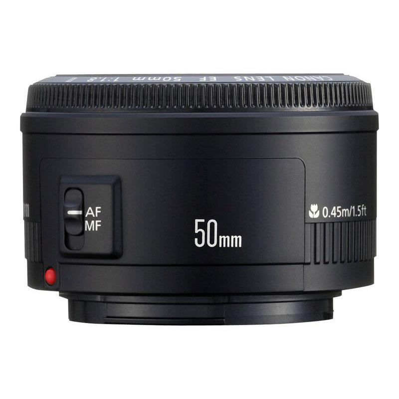 Objectif Canon EF 50 mm f/1.8 II Canon EF 50 mm f/1.8 II Reconditionné - Canon reconditionné disponible sur Backmarket