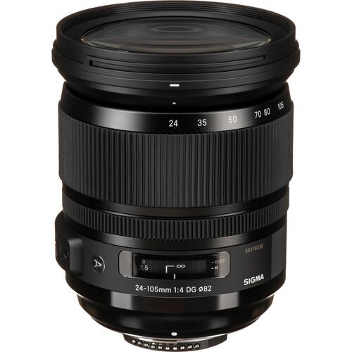 Objectif Sigma 24-105mm f/4 Dg Os HSM 24-105mm f/4 Reconditionné - Sigma reconditionné disponible sur Backmarket