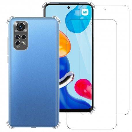 Coque Xiaomi Redmi Note 11 et 2 écrans de protection - TPU - Transparent Reconditionné - N/A reconditionné disponible sur Backmarket