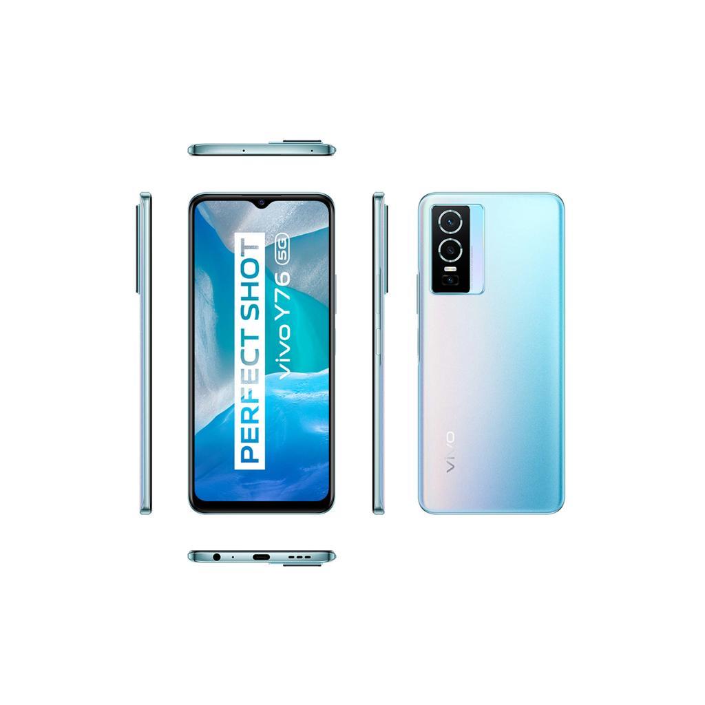 Vivo Y76 5G 128 Go - Bleu - Débloqué Reconditionné - Vivo reconditionné disponible sur Backmarket
