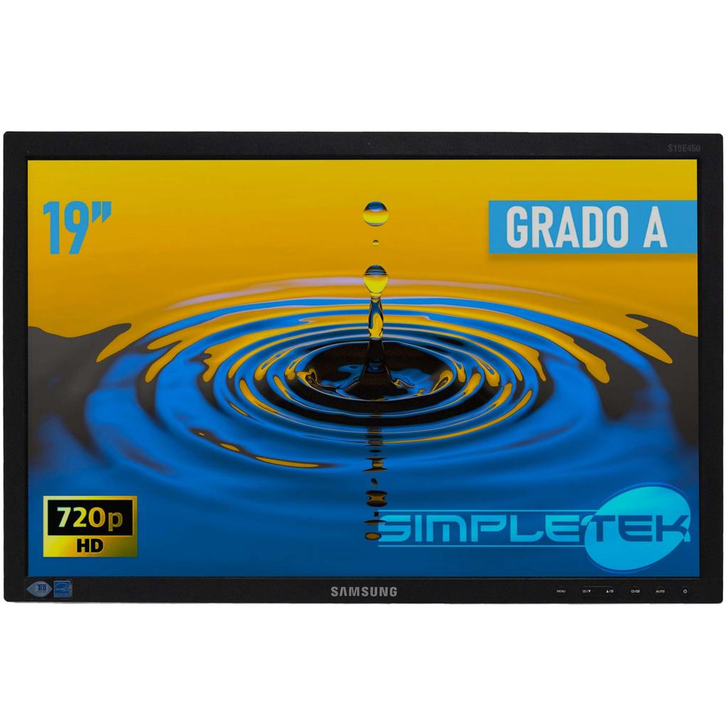 Acheter Écran 19"" LED HD Samsung S19E450 SENZA BASE Reconditionné - 71,00 € Écran 19"" LED HD Samsung S19E450 SENZA BASE Reconditionné - Samsung reconditionné disponible sur Backmarket
