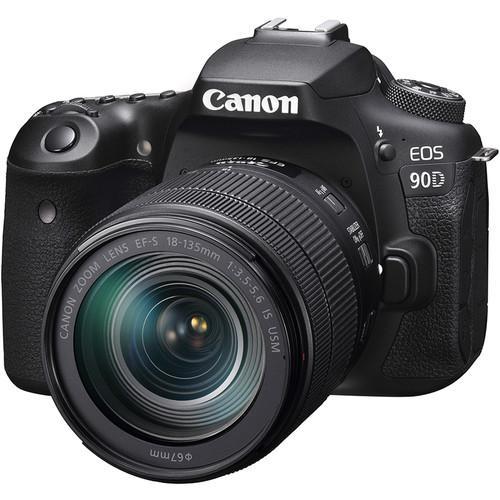 Reflex EOS 90D - Noir + Canon Canon EF-S 18-135mm f/3.5-5.6 IS USM f/3.5-5.6 Reconditionné - Canon reconditionné disponible sur Backmarket