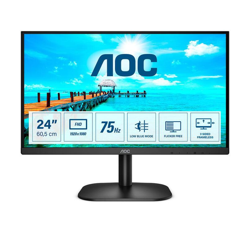 Acheter Écran 23"" LED FHD Aoc 24B2XDM Reconditionné - 120,00 € Écran 23"" LED FHD Aoc 24B2XDM Reconditionné - AOC reconditionné disponible sur Backmarket
