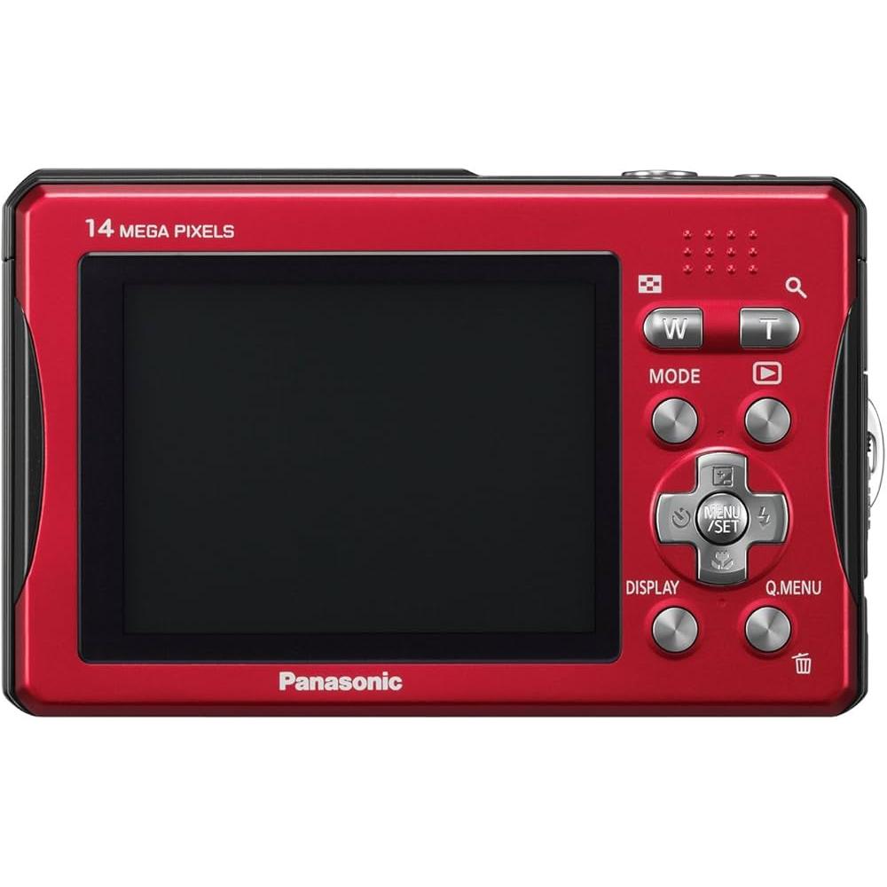Compact - Panasonic Lumix DMC-FT10 - Rouge + Panasonic Lumix Vario 35-140mm f/3.5-5.6 Reconditionné - Panasonic reconditionné disponible sur Backmarket