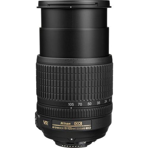 Objectif Nikon AF-S DX NIKKOR 18-105mm F3.5-5.6G ED VR Nikon AF-S 18-105mm f/3.5-5.6 Reconditionné - Nikon reconditionné disponible sur Backmarket