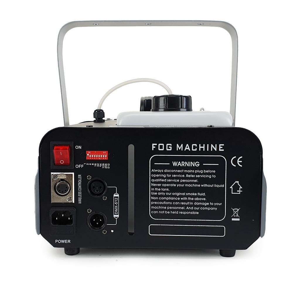 Accessoires audio Machine à fumée Ibiza Light LSM1200PRO programmable avec DMX - 2 télécommandes - 1200W + 3L de liquide inclus Reconditionné - N/A reconditionné disponible sur Backmarket