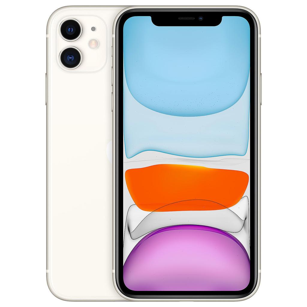 iPhone 11 128 Go - Blanc - Débloqué Reconditionné - Apple reconditionné disponible sur Backmarket