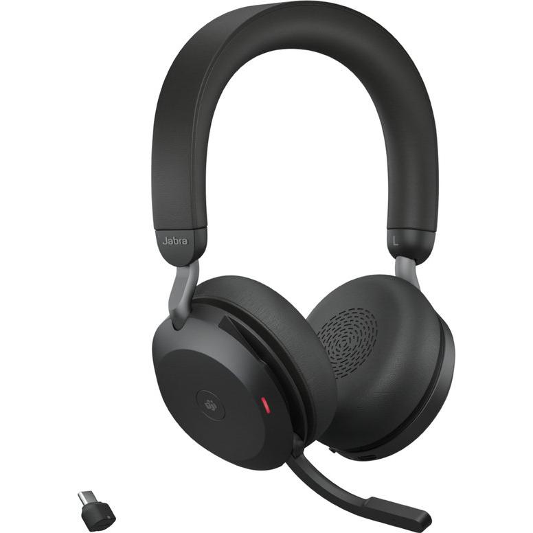 Casque réducteur de bruit sans fil avec micro Jabra Evolve2 75 - Noir Reconditionné - Jabra reconditionné disponible sur Backmarket
