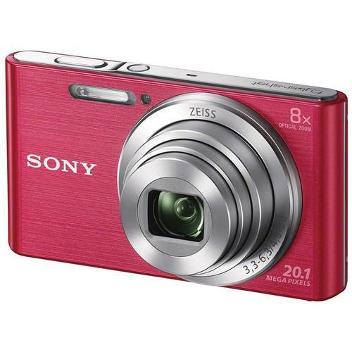 Compact Cyber-shot DSC-W830 - Rose + Zeiss Zeiss Vario-Tessar 8X Optical Zoom 25-200mm f/3.3-6.3 f/3.3-6.3 Reconditionné - Sony reconditionné disponible sur Backmarket