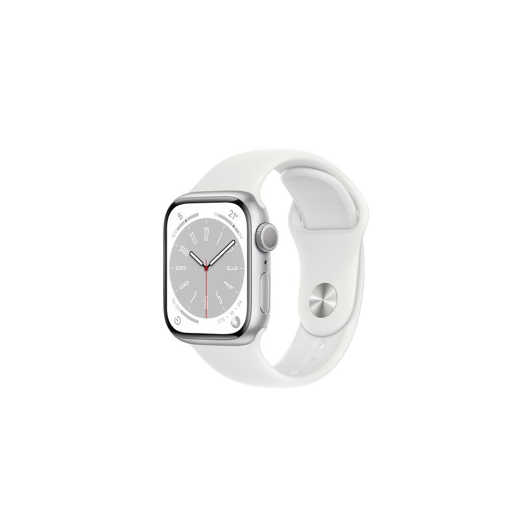 Acheter Apple Watch Series 8 (2022) GPS 41 mm - Aluminium Argent - Bracelet sport Blanc Reconditionné - 196,00 € Apple Watch Series 8 (2022) GPS 41 mm - Aluminium Argent - Bracelet sport Blanc Reconditionné - Apple reconditionné disponible sur Backmarket