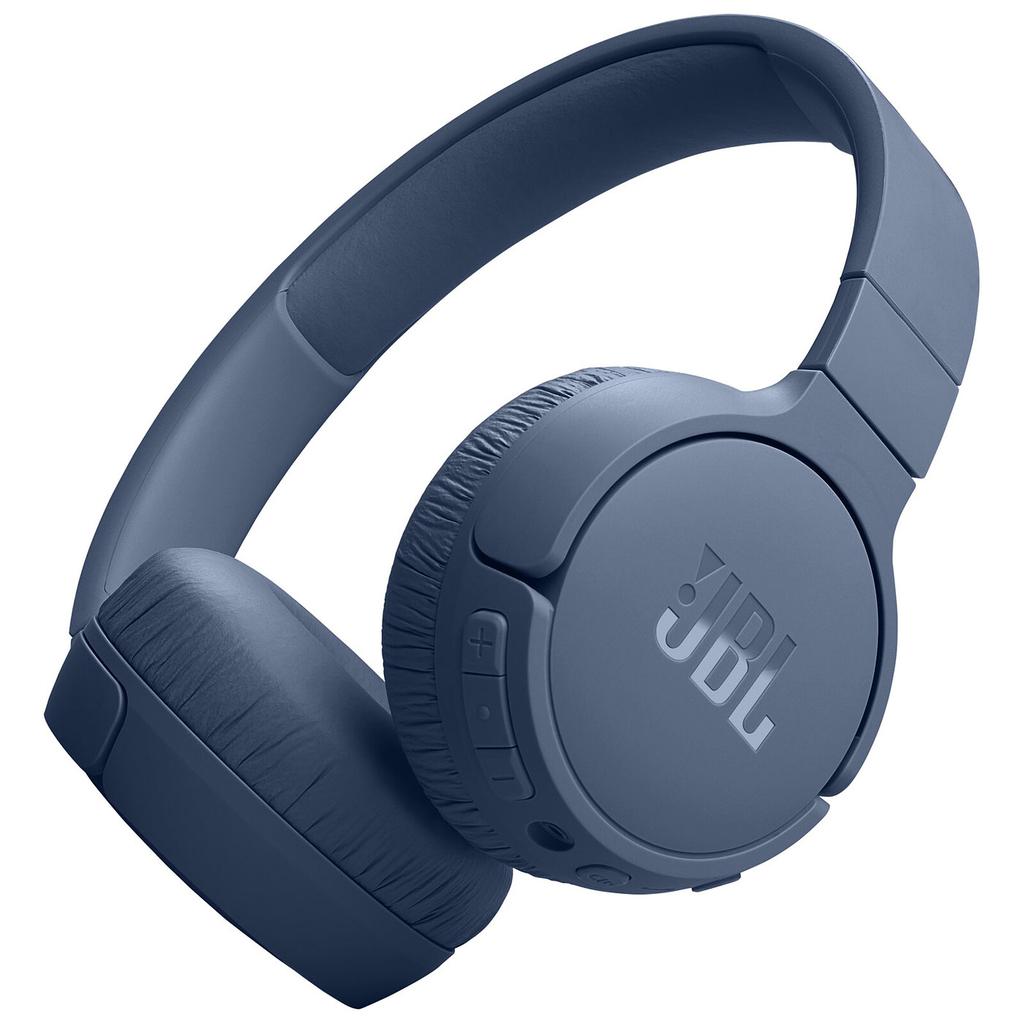 Casque réducteur de bruit sans fil avec micro Jbl Tune 670NC - Bleu Reconditionné - JBL reconditionné disponible sur Backmarket